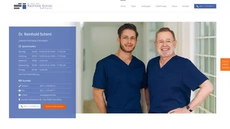 Dr.med.dent. Reinhold Schiml Zahnarzt Zahnarzt besuchen