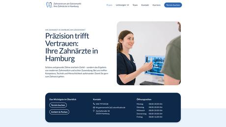 Dr.med.dent. Robert Hansen Zahn&auml;rzte am G&auml;nsemarkt MVZ Hamburg Dr. Hansen in Hamburg ansehen