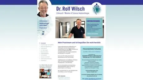 Dr.med.dent. Rolf Wilsch Zahnarzt besuchen