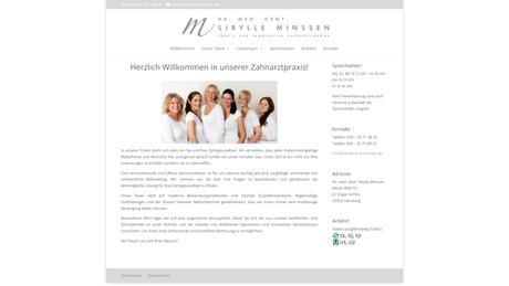 Dr.med.dent. Sibylle Minssen Zahn&auml;rztin in Hamburg ansehen