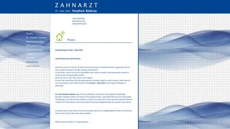 Dr.med.dent. Stephan Bodvay Zahnarzt besuchen