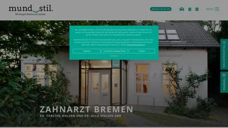 Dr.med.dent. Ulla Molsen Zahnärztin besuchen