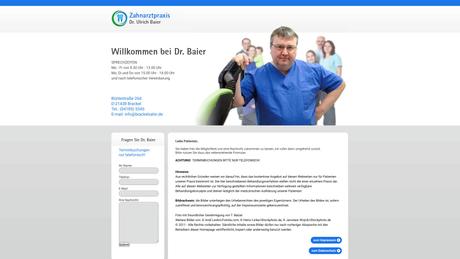 Dr.med.dent. Ulrich Baier Zahnarzt