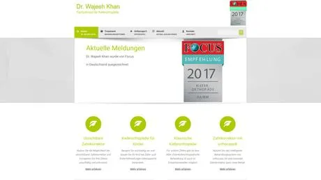 Dr.med.dent. Wajeeh Khan Zahnarzt f.Kieferorthop&auml;die in Hamm ansehen