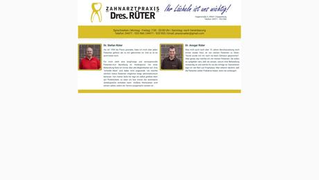 Dr.med.dent. Werner Rüter Zahnarzt