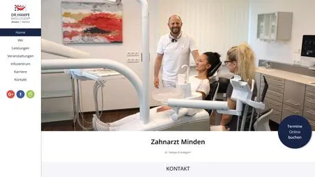 Dr.med.dent. Wolf Christian Hampe Zahnarzt