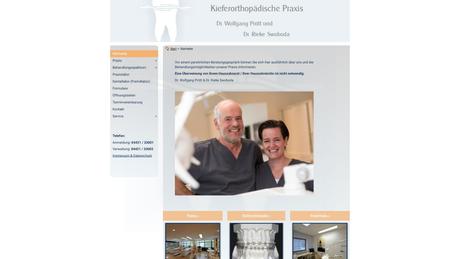 Dr.med.dent. Wolfgang Prött Zahnarzt f.Kieferorthopädie