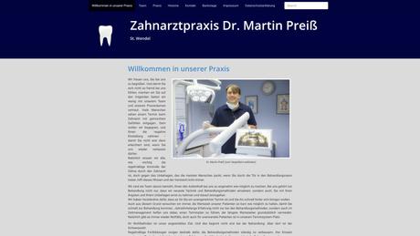 Dr.med. Martin Prei&szlig; Zahnarzt in Sankt Wendel ansehen