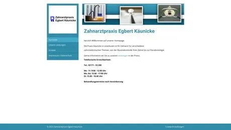 Egbert Käunicke Zahnarzt