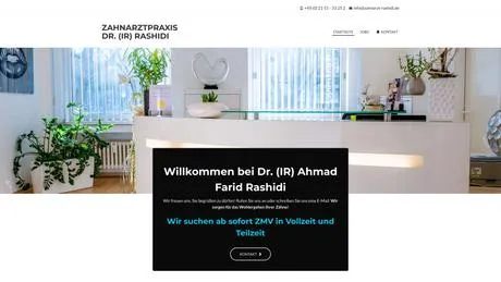 Farid Rashidi Dr. IR Zahnarzt