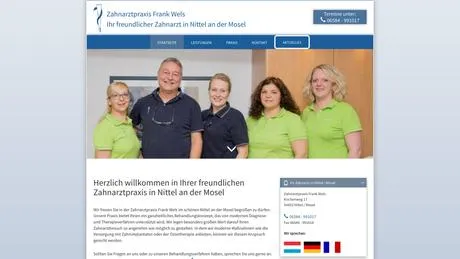 Frank Wels Zahnarzt besuchen