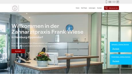 Frank Wiese Praxis f&uuml;r Zahnheilkunde in Hamburg ansehen