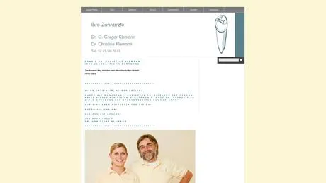 Gemeinschaftspraxis Dr. Carl-Gregor Klemann und Christine Klemann in Dortmund ansehen