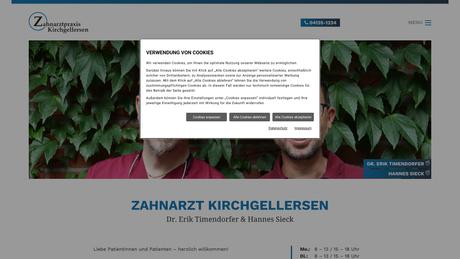 Gemeinschaftspraxis Dr.med.dent. Erik Timendorfer und Hannes Sieck Zahn&auml;rztepraxis in Kirchgellersen ansehen