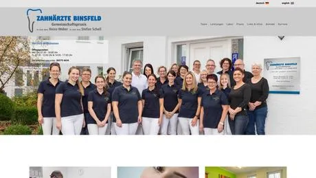 Gemeinschaftspraxis Dr.med.dent.Heinz Weber Dr.med.dent.Stefanie Peters und Stefan Schell besuchen