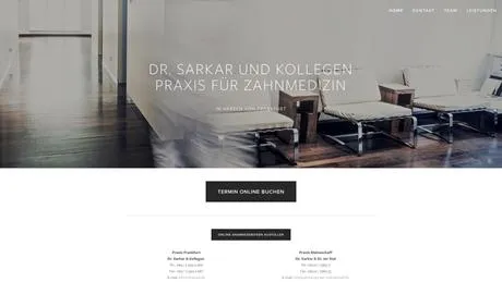 Gemeinschaftspraxis Dr. Tarun Sarkar Michael Schmitz und Dr. Francoise de Weerth besuchen