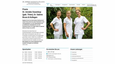 Gemeinschaftspraxis Dres. Anneke Ossenkop und Sabine Bruns
