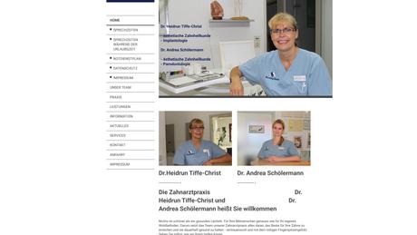 Gemeinschaftspraxis Dres. Heidrun M. Tiffe-Christ und Andrea Sch&ouml;lermann in Holle ansehen