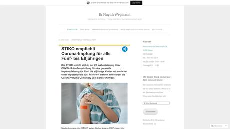 Gemeinschaftspraxis Dres.Siegfried Wegmann und Thi B. Soung Huynh-Wegmann