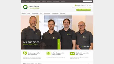 Gemeinschaftspraxis Zahn&auml;rzte Falkenried Jens-Uwe Jessen Dres. J&uuml;rgen Ludolph Dierk C. Remberg u.w. in Hamburg ansehen
