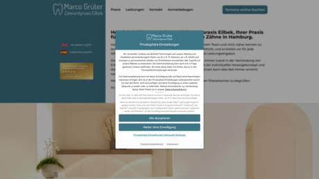 Marco Gr&uuml;ter Zahnarzt in Hamburg ansehen
