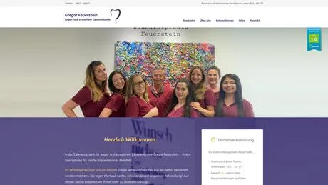 Praxis für angst- und stressfreie Zahnheilkunde/ Gregor Feuerstein besuchen