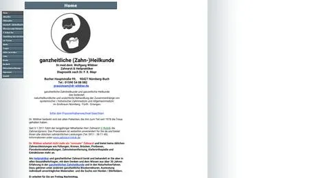 Praxis f&uuml;r ganzheitliche Zahnheilkunde Dr. Wildner in N&uuml;rnberg ansehen