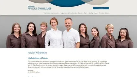Praxis für Zahnheilkunde - Dr. Bernd Rühe besuchen