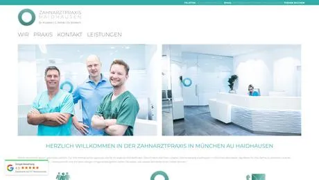 Praxisgemeinschaft Zahnarztpraxis Haidhausen Dr. Hans-Rudolf Kurpiers und Christian Pollok in M&uuml;nchen ansehen
