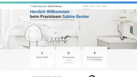 Sabine Becker Zahnärztin besuchen