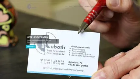 Thomas Kuboth Zahnarzt besuchen