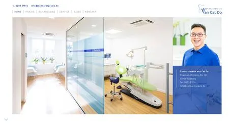 Van Cat Do Zahnarzt besuchen