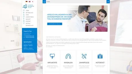 Van Dung Thai Zahnarzt besuchen