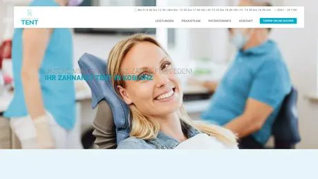 Zahnärzteteam Tent besuchen
