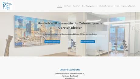 Zahnarztpraxis Carsten Diebler in Hamburg ansehen