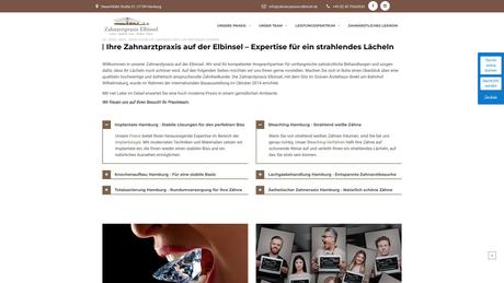 Zahnarztpraxis Elbinsel in Hamburg ansehen