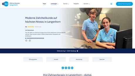 Zahnarztpraxis Langenhorn MVZ Zahn&auml;rztin in Hamburg ansehen