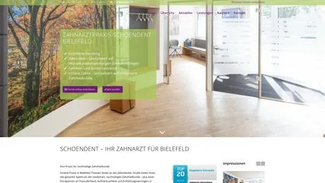 Zahnarztpraxis Schoendent besuchen